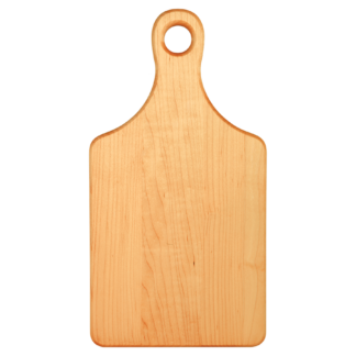 Maple Paddle Shaped Cutting Board